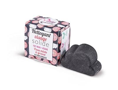 LAMAZUNA  nettoyant solide visage peau mixte &agrave; grasse pamplemousse 25g