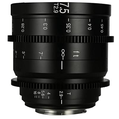 LAOWA  7.5mm T2.9 Zero-D S35 Cine - Fuji X objectif vid&eacute;o