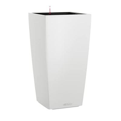 LECHUZA Pot  Cubico Color L30 H56 cm blanc