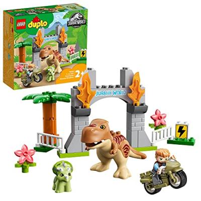 L'&eacute;vasion du T. rex et du Triceratops