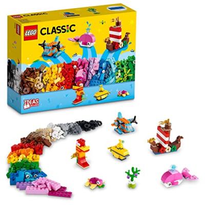 LEGO Classic 11018 Jeux cr&eacute;atifs dans l&rsquo;oc&eacute;an 