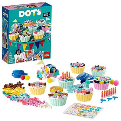 LEGO DOTS 41926 Kit cr&eacute;atif de f&ecirc;te avec Cupcakes 