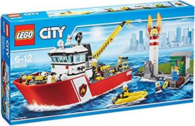Lego Le bateau des pompiers - 60109