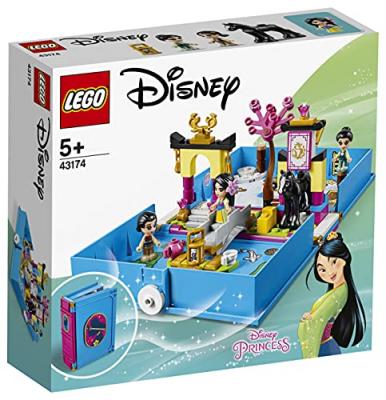 LEGO Disney Princess 43174 Les aventures de Mulan dans un livre de contes