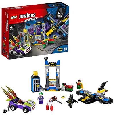LEGO Juniors Super Heroes 10753 L'attaque du Joker de la Batcave 
