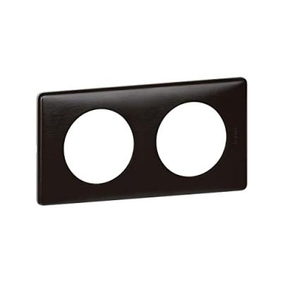 LEGRAND Plaque Metal 2P Carbone New  098871
