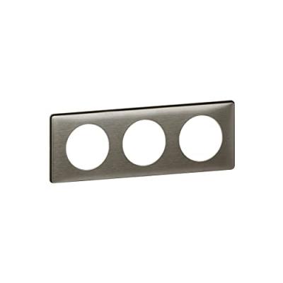 LEGRAND  Celiane plaque 3 poste tungstene