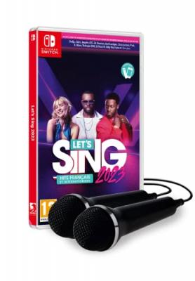 RAVENSCOURT Let's Sing 2023 + 2 Micros Edition Bundle Nintendo Switch 