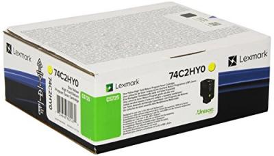 LEXMARK Toner  74C2HY0 CS725 - Yellow