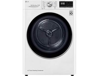 LG S&egrave;che linge pompe &agrave; chaleur  RH9V71WH