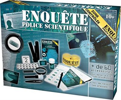 LGRI Enquete police scientifique - kit de jeu scientifique 
