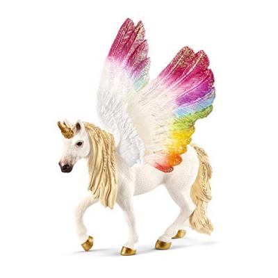 SCHLEICH  - Licorne ail&eacute;e arc-en-ciel