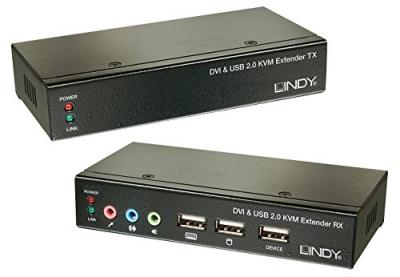 LINDY  Cat.5 KVM Extender Classic - rallonge ecran-clavier-souris/USB