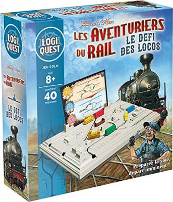 ASMODEE Jeu de strat&eacute;gie  Aventuriers du Rail Logiquest 