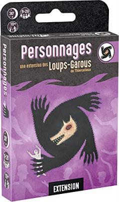 ASMODEE Jeu d&rsquo;ambiance  Loups-Garous Ext Personnages Version Eco 