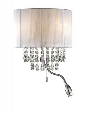 IDEAL LUX Applique opera blanc 2x40w + 1x1w