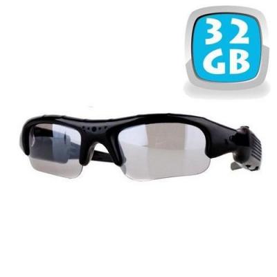 YONIS Lunettes camera espion appareil photo 32Go