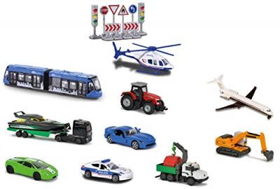 MAJORETTE  Pack d&eacute;couverte 10 v&eacute;hicules