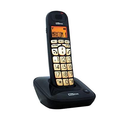 MAXCOM  Mc6800 Noir T&eacute;l&eacute;phone Fixe Senior