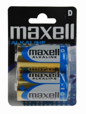 MAXELL Piles alcaline Mono D, LR20 2 pi&egrave;ces 