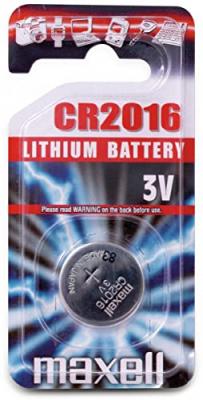 MAXELL  Cellule Bouton Cr2016 80mah 3v One Size Blue