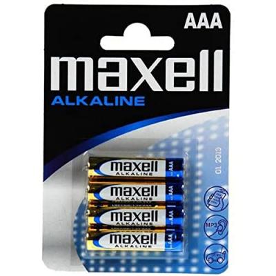 MAXELL PILES AAA LR03 ALCALINE Blister de 4 