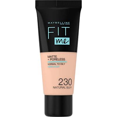 MAYBELLINE Fit me! fond de teint liquide matte + poreless