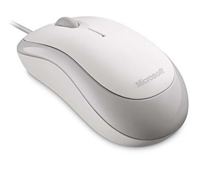 MICROSOFT  Basic Optical Mouse for Business - Souris - droitiers et gauchers - optique - 3 boutons - filaire - PS/2, USB - blanc