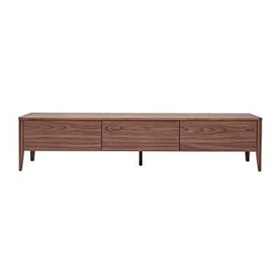 MILIBOO Meuble TV vintage noyer 3 tiroirs L180 cm BENJA - Noyer