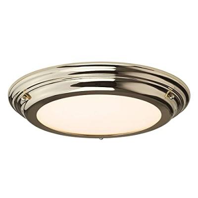 ELSTEAD Joli plafonnier LED Welland, laiton poli
