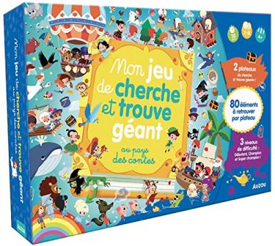 AUZOU Jeu de soci&eacute;t&eacute;  Cherche et trouve dans les contes 