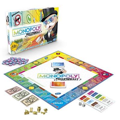 MONOPOLY Jeu classique  Millennials
