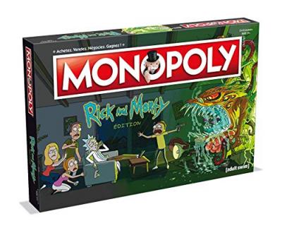 MONOPOLY Jeu de soci&eacute;t&eacute;  Rick et Morty 