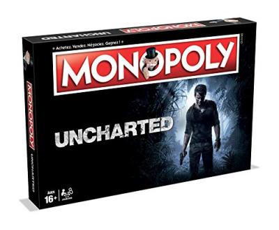 WINNING MOVES MONOPOLY : Uncharted - Jeu de soci&eacute;t&eacute;