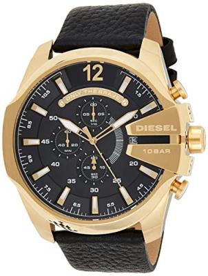 DIESEL Montre homme  MEGA CHIEF DZ4344. Fashion. Sp - Noir
