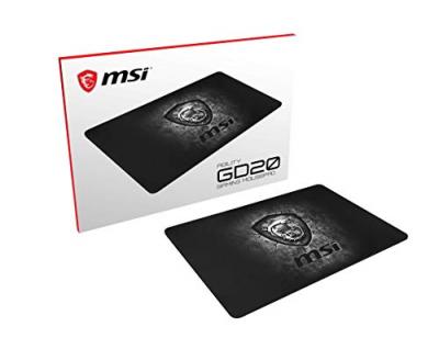 MSI Tapis de souris  Agility GD20 Noir 
