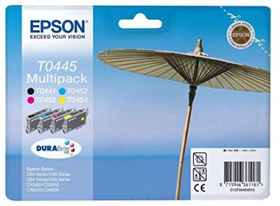 EPSON  Cartouche C13T04454010 T0445 - Noir + 3 couleurs