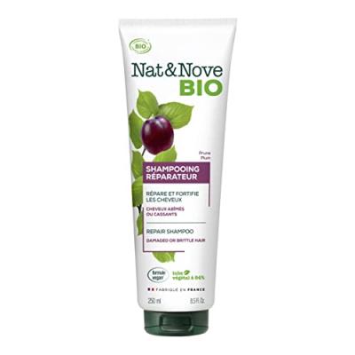 NAT&NOVE  Bio Shampoing R&eacute;parateur Prune 250ml