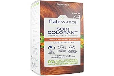 NATESSANCE  Soin colorant cuivr&eacute;n&deg;7.4