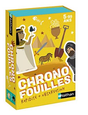  Jeu de cartes Nathan Chronofouilles 