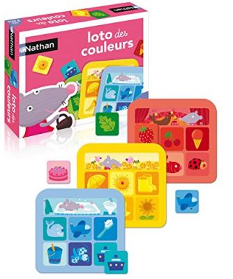 NATHAN  - Le Loto Des Couleurs