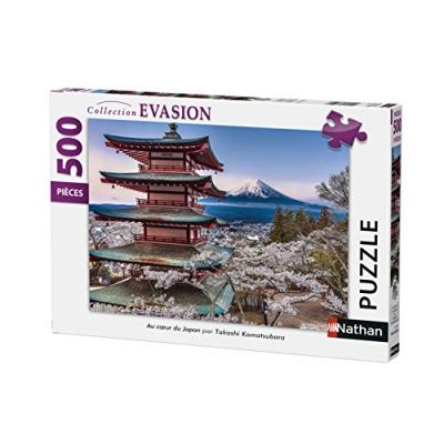 NATHAN Puzzle N 500 p - Au c&oelig;ur du Japon