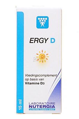NUTERGIA  Ergy D Vitamine D3 -15ml