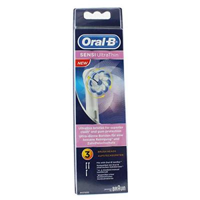 ORAL B Oral-B Sensi Ultrathin Brossettes, 3 pi&egrave;ces