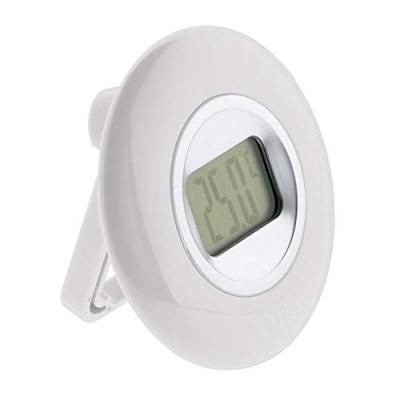 OTIO Thermom&egrave;tre  Int&eacute;rieur &agrave; &Eacute;cran LCD Blanc