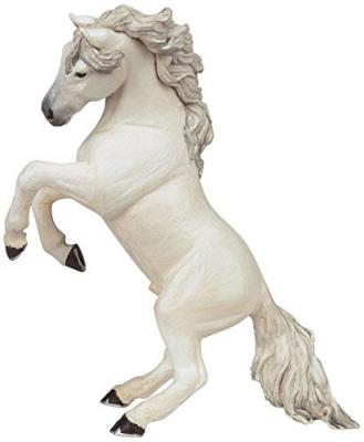 PAPO Figurine - Cheval cabr&eacute; - Blanc