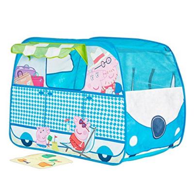 WDK PARTNER Peppa Wutz: Tente de Jeu Pop-up Camper