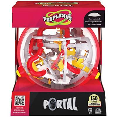 SPIN MASTER Jeu de soci&eacute;t&eacute; Casse-t&ecirc;te Asmodee Perplexus Portal 3D Ball Labyrinthe 