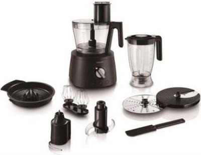 PHILIPS  HR 7776/90 Robot de Cuisine Noir