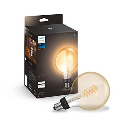 PHILIPS Ampoule connect&eacute;e  HW Giant Filament Globe E27